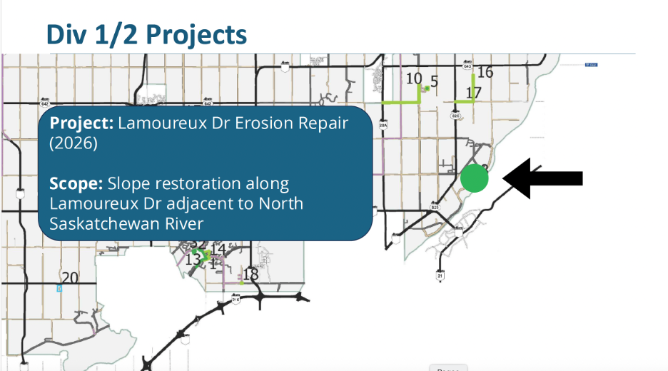 Map showing the project location