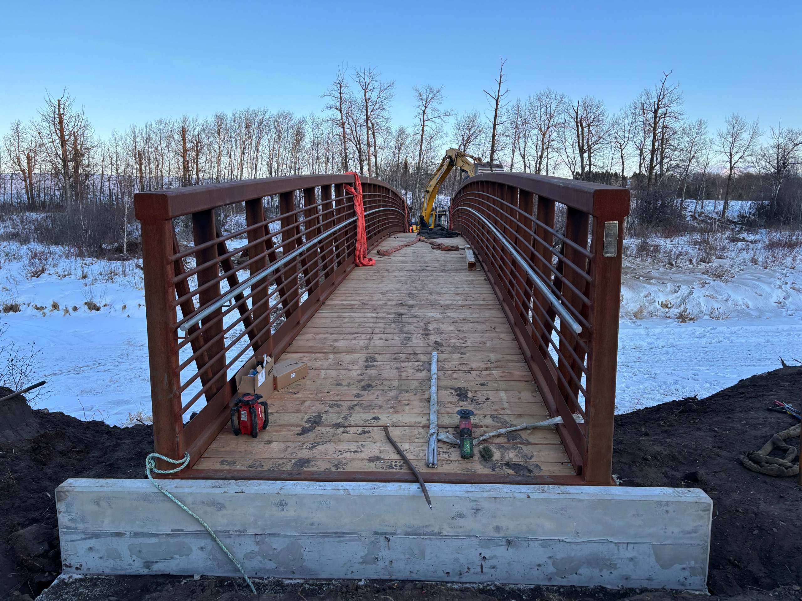 New bridge in Casa Vista